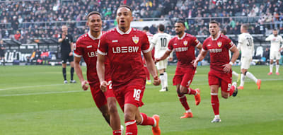 N&uuml;bel entsch&auml;rft Elfmeter bei Stuttgarts &uuml;berzeugendem Erfolg