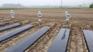 Intelligente Bio-Ackerfolie l&ouml;st sich selbst auf und verbessert Bew&auml;sserung