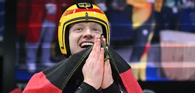 Erstes Gold f&uuml;r Deutschland &ndash; Rodler Langenhan triumphiert