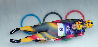 Medaillen-Garant Eiskanal &ndash; Rodlerinnen rasten im Doppelsitzer zu Silber