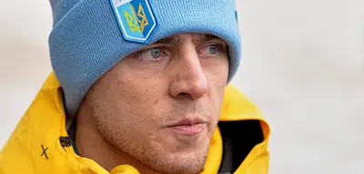 Dann wendet sich der suspendierte Ukrainer in deutscher Sprache ans ZDF-Publikum