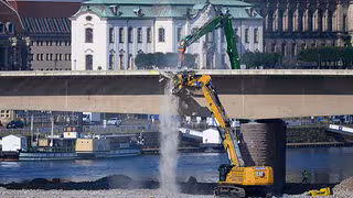 Abriss von Carolabr&uuml;cke Dresden g&uuml;nstiger als erwartet