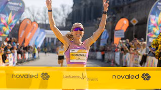 Sch&ouml;nstes Fr&uuml;hlingswetter und Teilnehmerrekord bei Dresdner Citylauf