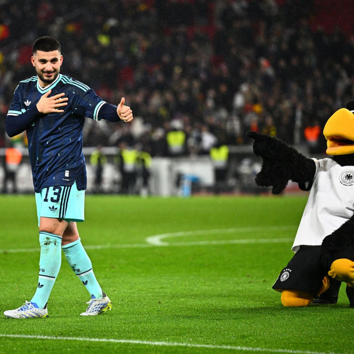 Die Lichtgestalt und der Schmerzensmann