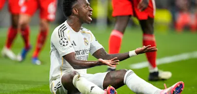 &bdquo;Man braucht die Spieler, die mal anders sind&ldquo;, sagt Kompany &uuml;ber Vini Jr.