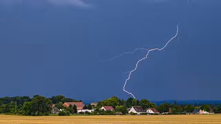Gewitter und Starkregen in Mitteldeutschland erwartet
